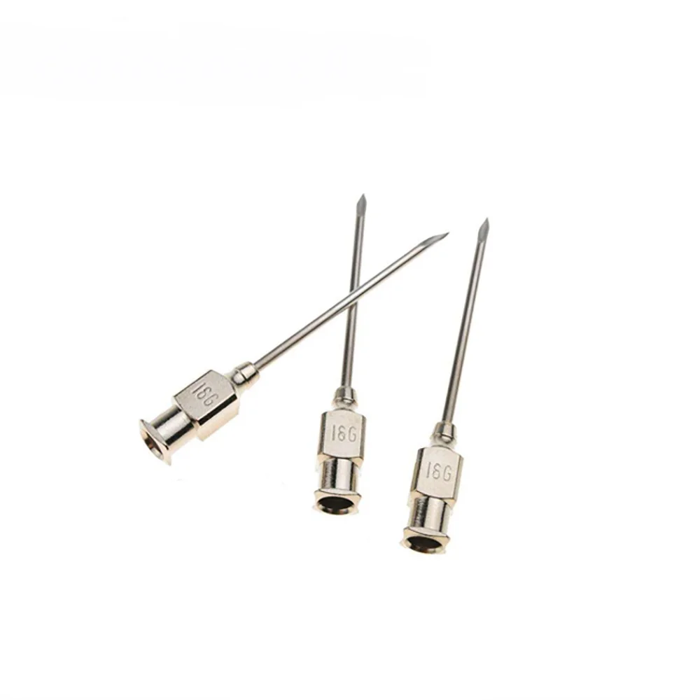 Low Prices Veterinary Hypodermic Needles With Various Sizes Mounted 14G-26G Disposable Surgical Sterile Stainless Steel CE ISO