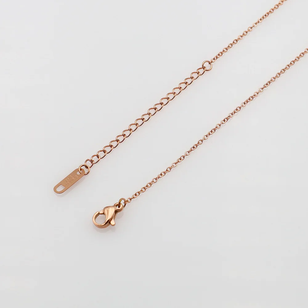 QIUHAN OEM I Love You Necklace Memory Necklaces Custom Photo 100 Languages Necklace