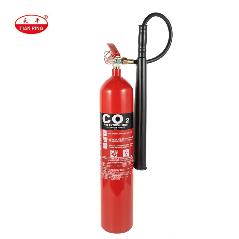 5kg BSI EN3 &Kitemark & CE  alloy steel  CO2 fire extinguisher