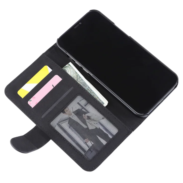 Yinsa IPH12PMW Perfect Protection PU Leather Phone Case 2D for IPhone12 Pro Max Sublimation Blank Flip Cover Iphone Cases Wallet