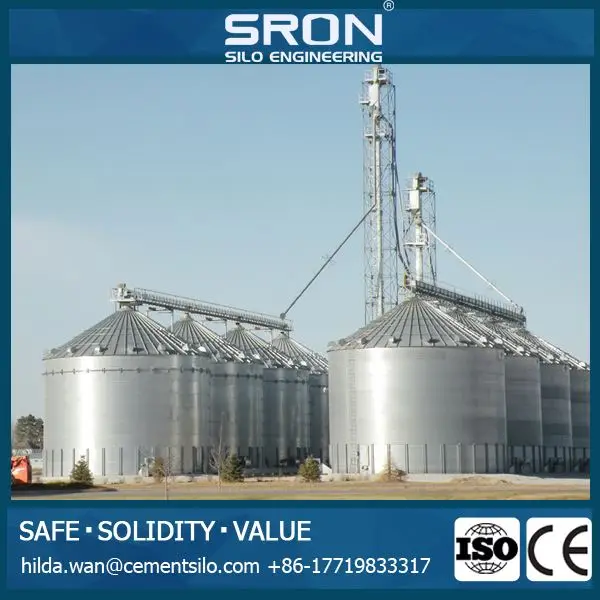 Customized 1000kg Silo for Corn Wheat Soybean Flour Storage