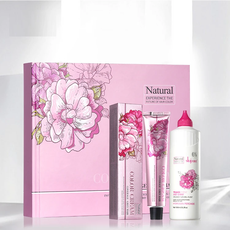 OEM Permanent Home Use Hair Dye Natural Organic No Chemical Hair Dye