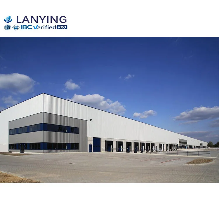 Metal building prefabricated steel structure warehouse/hangar/power plant/warehouse with CSAW47.1 CSAA660 certification
