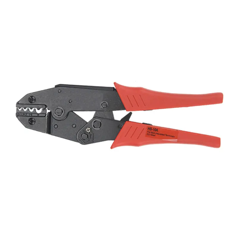 High quality Ratchet terminal Crimping tool HS-10A for insulated terminal 0.5-10mm AWG20-7
