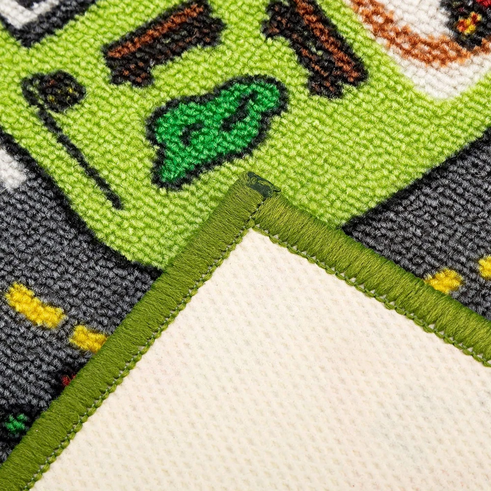 
Custom City Road Kids Learning Play Mat For Baby Rugs carpet 