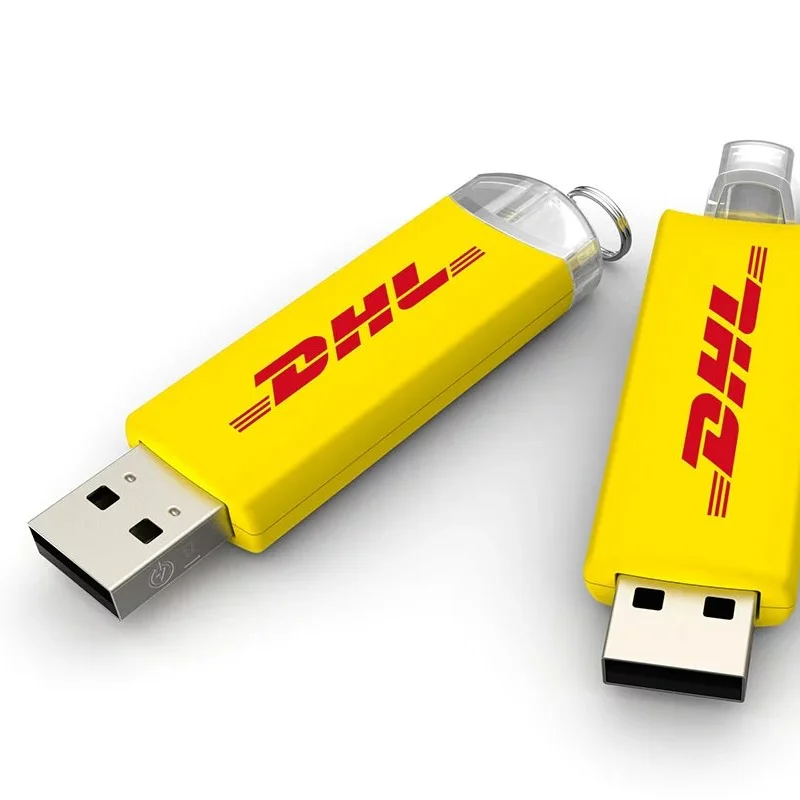 2022 Factory cooperate gift USB key 8GB 16GB USB storage plastic USB disk with light