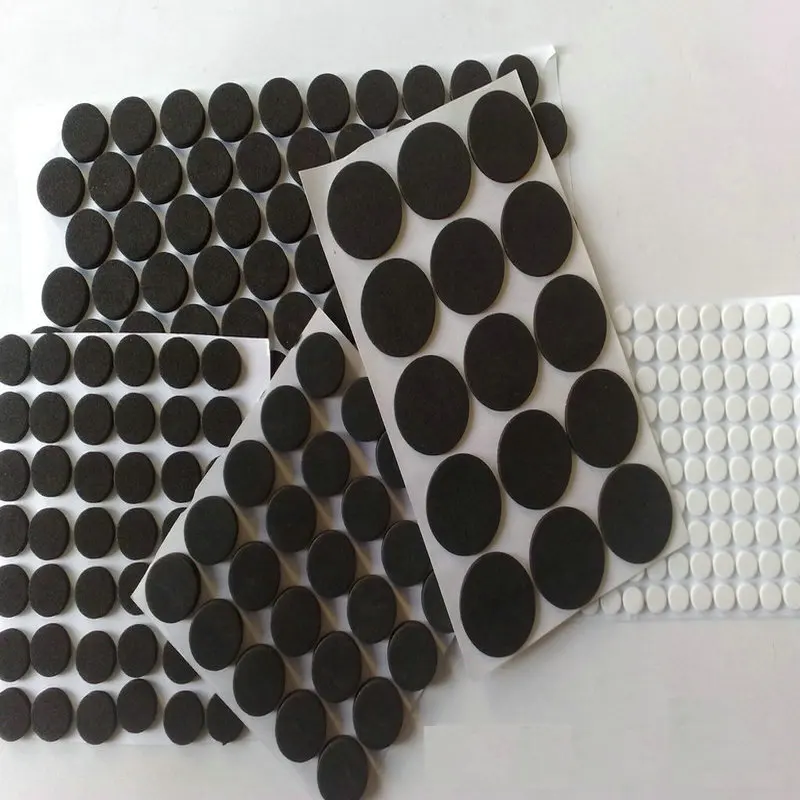 Customized Different Size Type NBR/EPDM/Silicone Rubber Anti Vibration Pads for washing machine