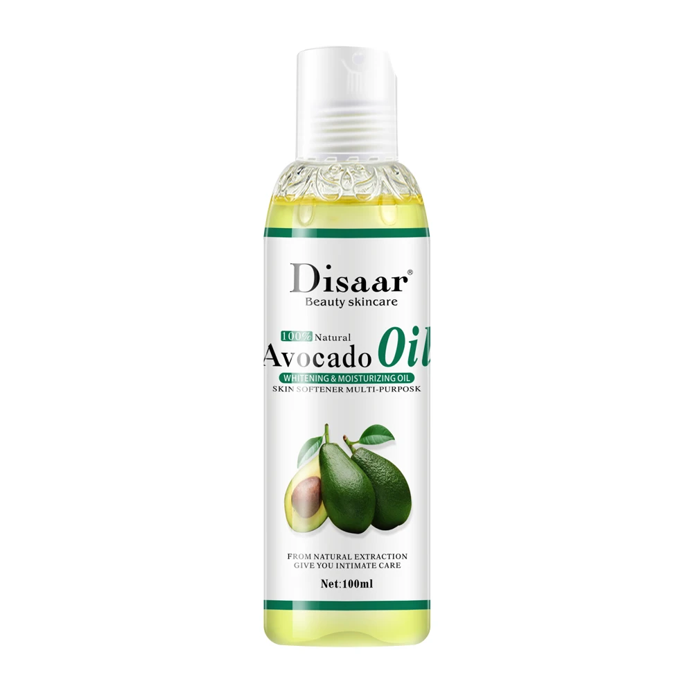 Disaar Wholesale Skin Care Relaxing Natural Best Moisturizing Softener Avocado Essential Body Massage Natural Oil