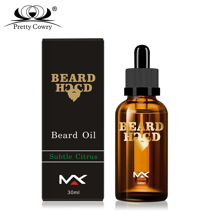 Собственная Марка pretty cowry 30 мл, сыворотка для бороды, масло для ухода за бородой для мужчин, органическое масло для ухода за бородой