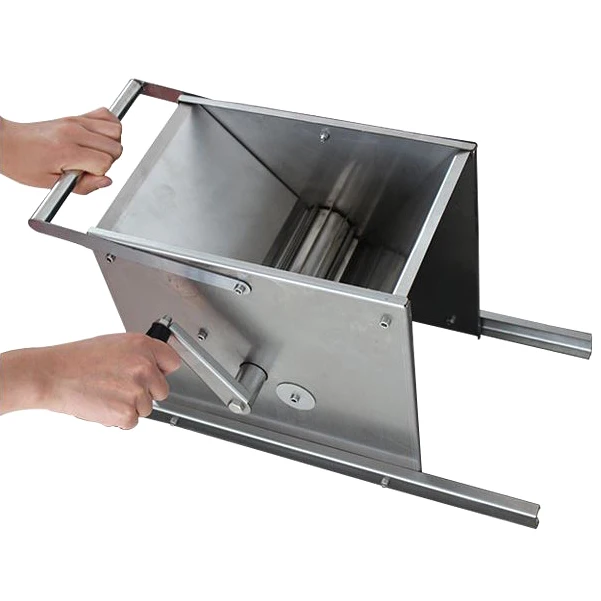 High Quality Food Grade SS304 Manual Grape Crusher Destemmer Machine For Wine Brewing Blueberries , Grapes , Sea Buckthorn Fruit