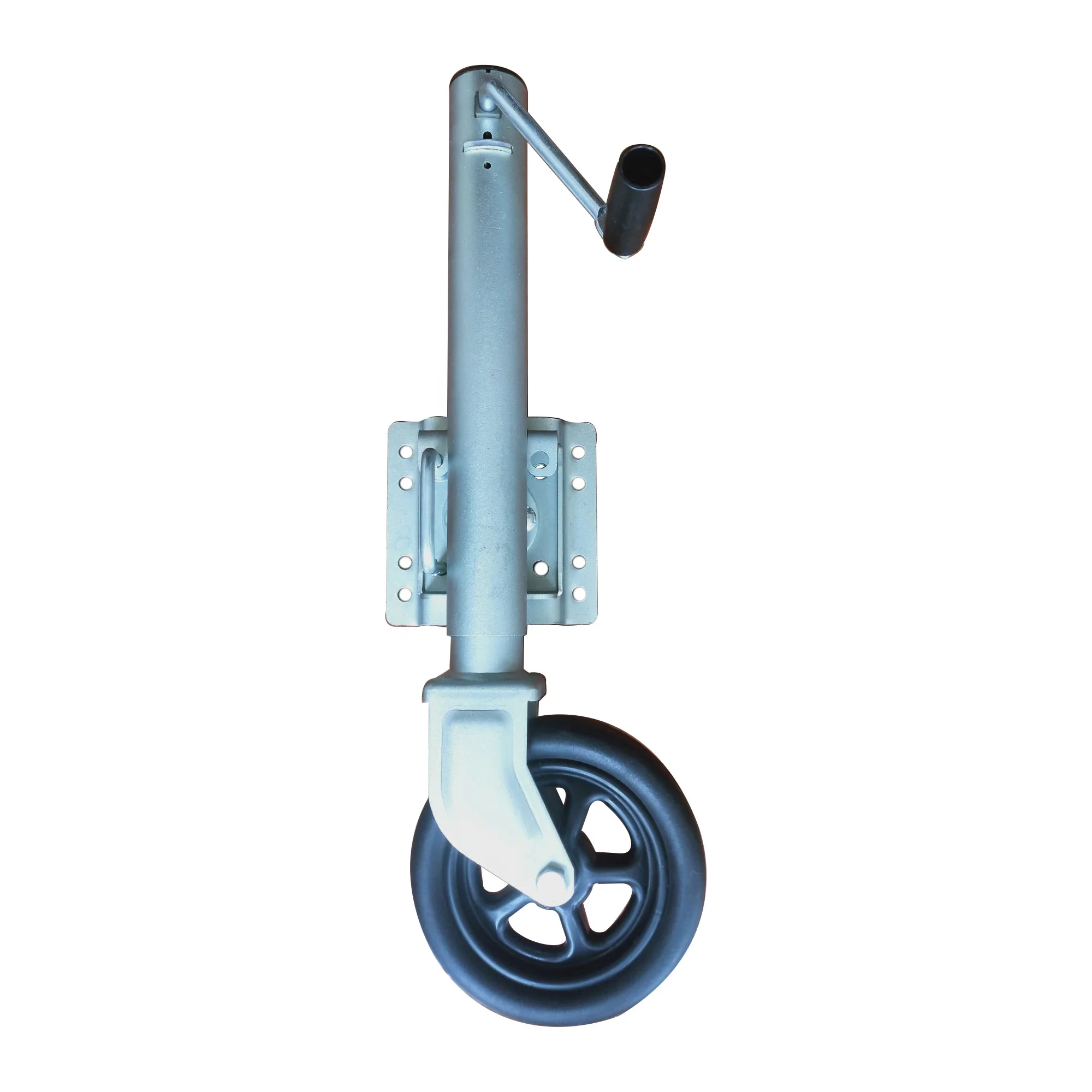 CHANGXIN 1500LBS 680kgs 8in PP Zinc Plated Marine Swivel Swing Down Trailer Jack aures unitas
