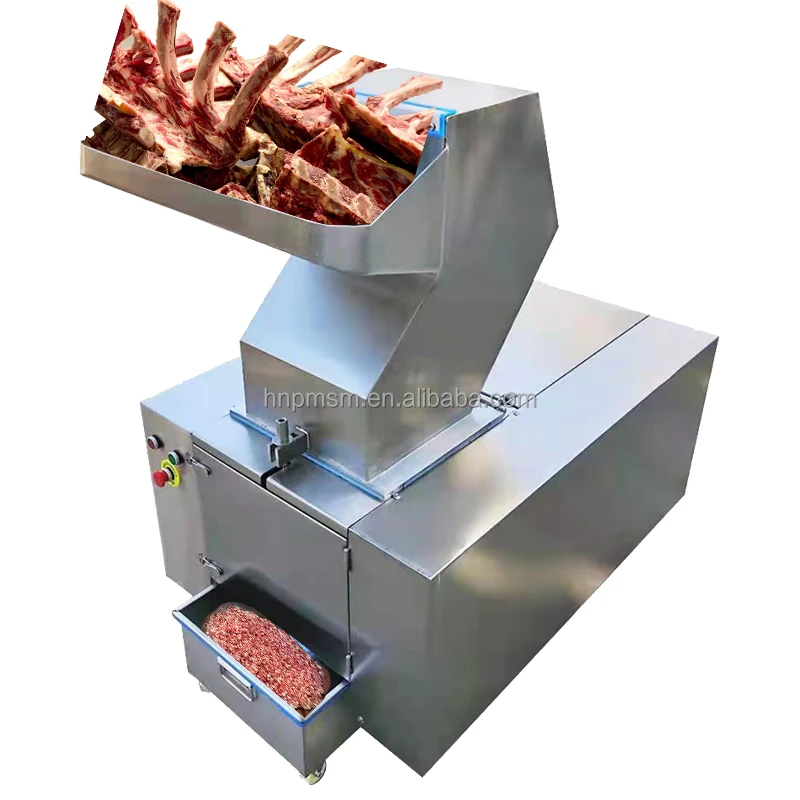 Large-Scale Frozen Bone Grinder and Shredder for Industrial Meat and Animal Bone Processing
