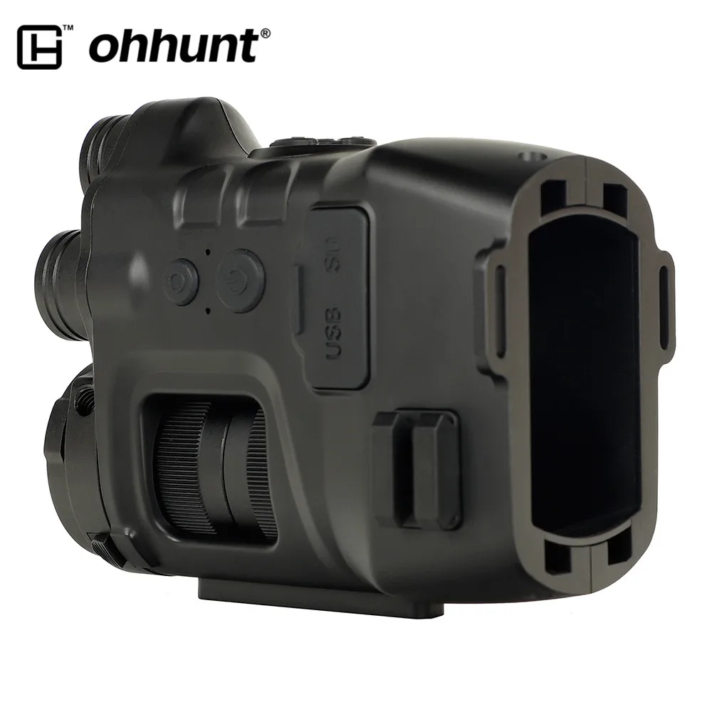  Ohhunt прицел ночного видения Монокуляр с Wi-Fi APP Диапазон 200 м NV 940nm ИК цифровой охота