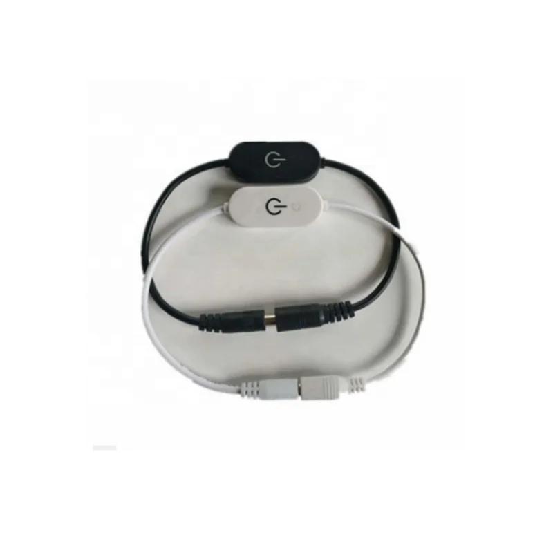 Dc5v Dc12v-24v Mini Sensor Switch Led Inline Touch Dimmer Switch touch Led Dimmer Touch Switch With Dc Female &amp