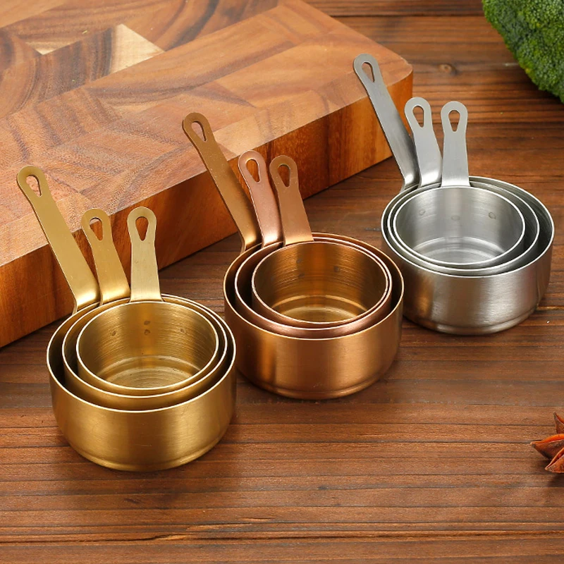 Mini Cup Container for Serving Milk Coffee Cream Salad Dressing Stainless Steel Gravy Pourer Dish Salad Dressing Server