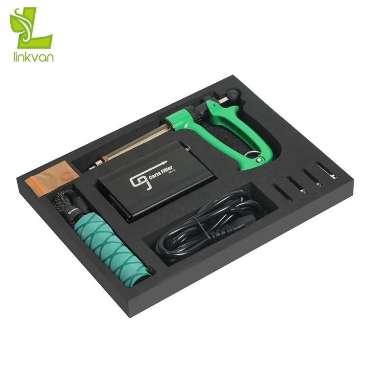 
Semi-Automatic Cartridge filling gun cbd oil cartridge filling machine carts filler 25ml/50ml for 0.5ml 0.8ml 1.0ml cartridge 