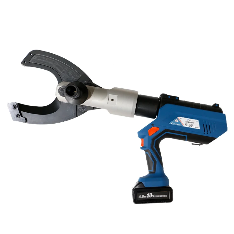 ECT-105C Hydraulic Armoured Cable Cutter Electric Battery Powered Cutting Tool