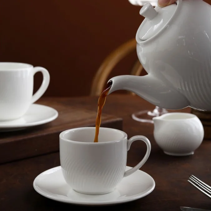 OEM Logo Wedding Tea Kettle Teapot Moka Ceramic Pots Jebena Arabic Coffee Pot Espresso Pot Coffee Restaurant & Hotel Supplies