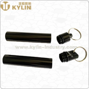 portable mini metal bin for holding toothpick with keyring metal mini toothpick dispenser
