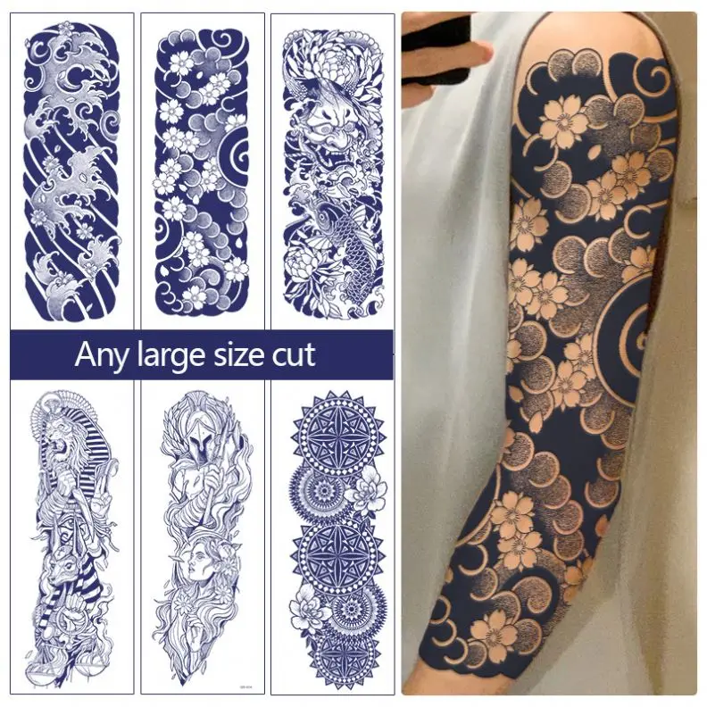 Printable Temporary Tattoo Paper Laserjet and Inkjet Printer Transfer Sheet for Custom Water Slide Decals for Skin