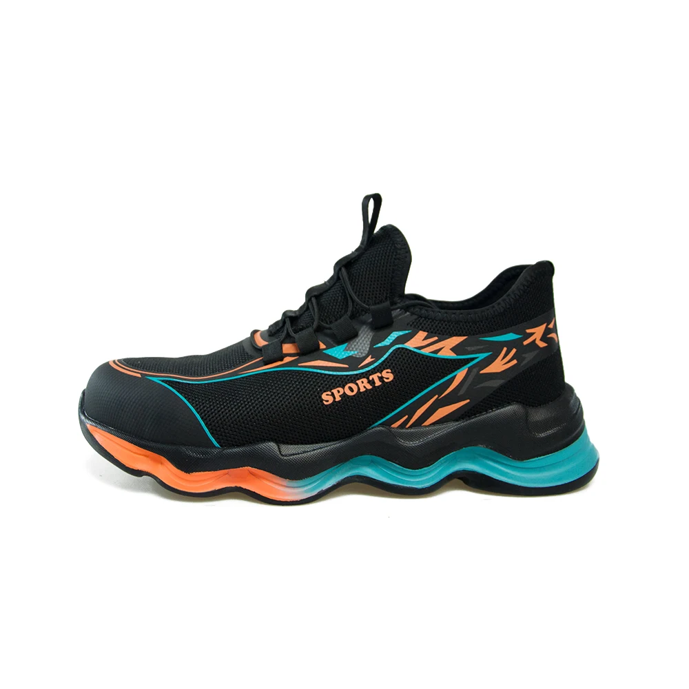 China Factory Supplied Anti-Stab Breathable Light weight Anti-Nail Working Protective Safety Shoes For Men