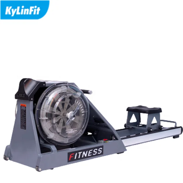 Kylinfit steel water seated rowing machine for home