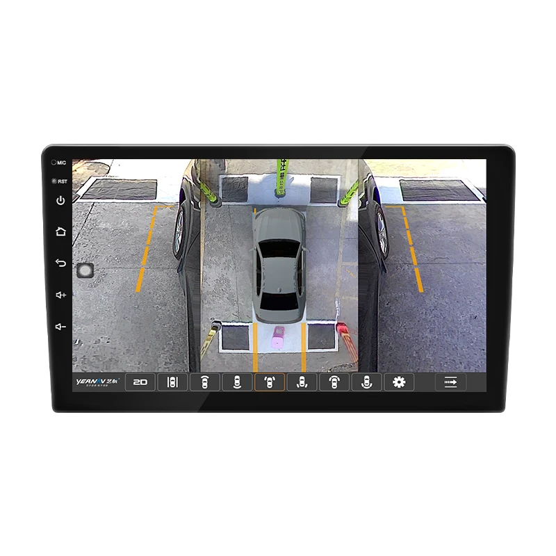 Universal Android Touch Screen 7/9/10 Inch Built In Carplay DSP 360 Panoramic HDMI Out Car Radio Player Gps Navigation Car DVD