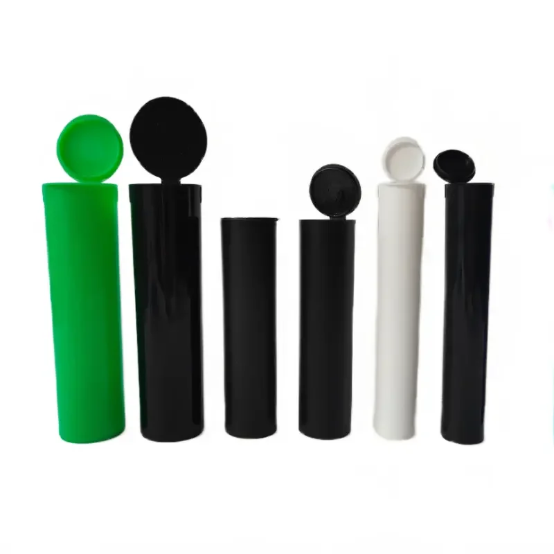 116mm  Custom print plastic cone tube pop top tubes