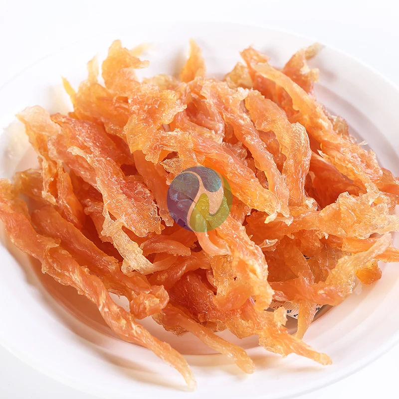 Pet Supplies Hot Sale Naturally Air-dried High Quality Dog Food Dry Chicken Jerky/Pets Adult Pet Dog Food