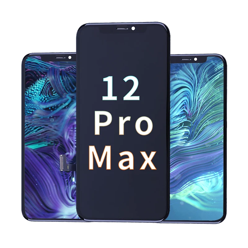 Сенсорный экран для мобильного телефона + рамка oca Переднее стекло Iphone 12 Pro Max Замена ЖК-экрана