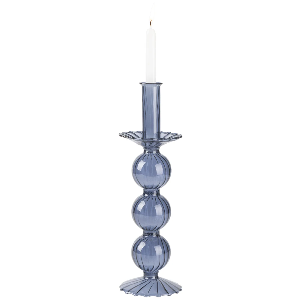beautiful bird home decor candle holder made of porcelain and bronze inspired by a vintage design glass
