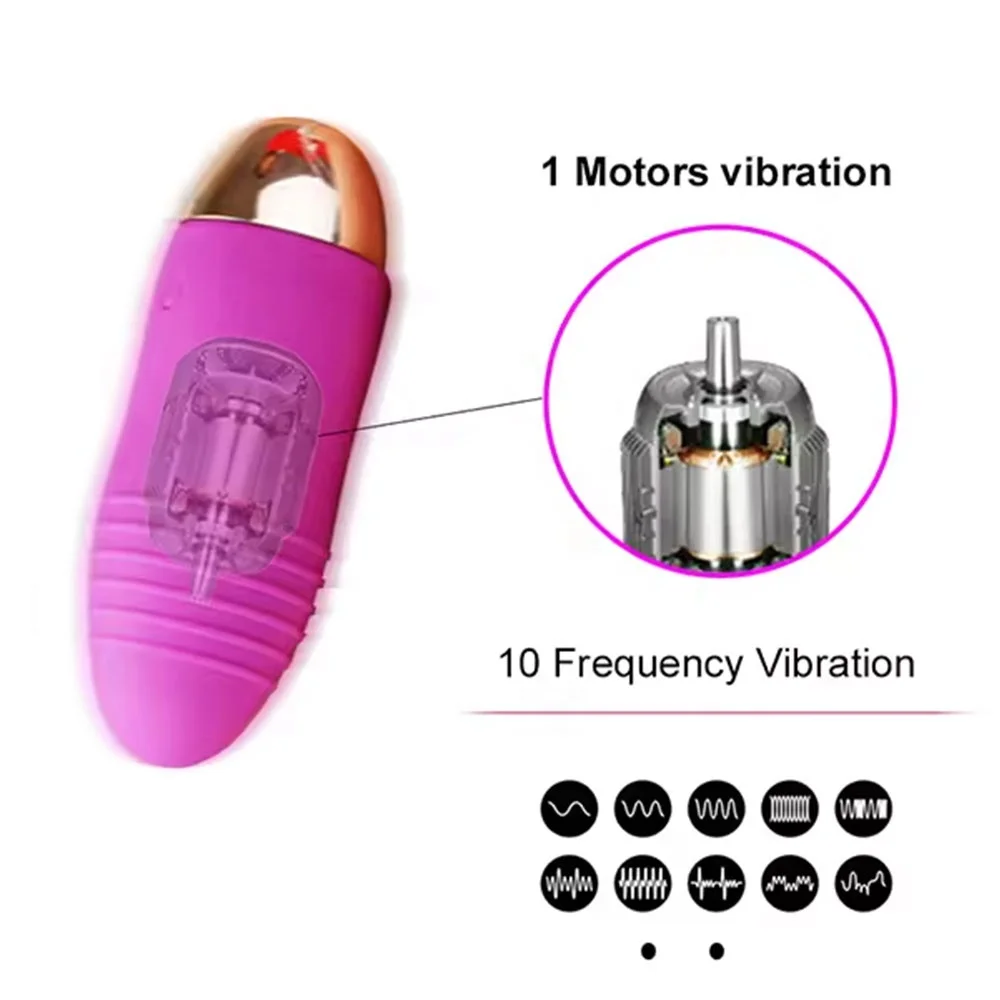 Adult Supplies Sex Toy Mini Vibrator Double Jump Vibrating Eggs for Women