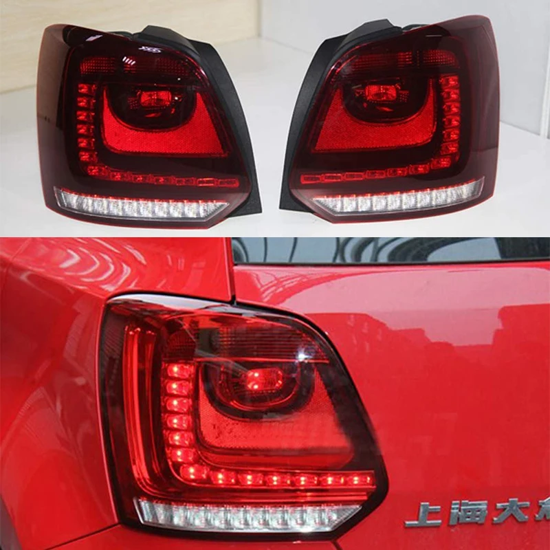 LED Tail Light Back Rear Lamp For Volkswagen New Cross Polo  2011 To 2013 Year