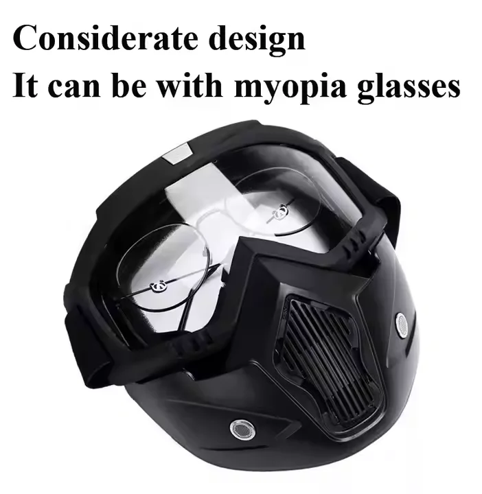 manufacturer extreme bike racing riding Motorcycle Hiking Full Face Protective eye face Mask Windproof Cycling Goggles