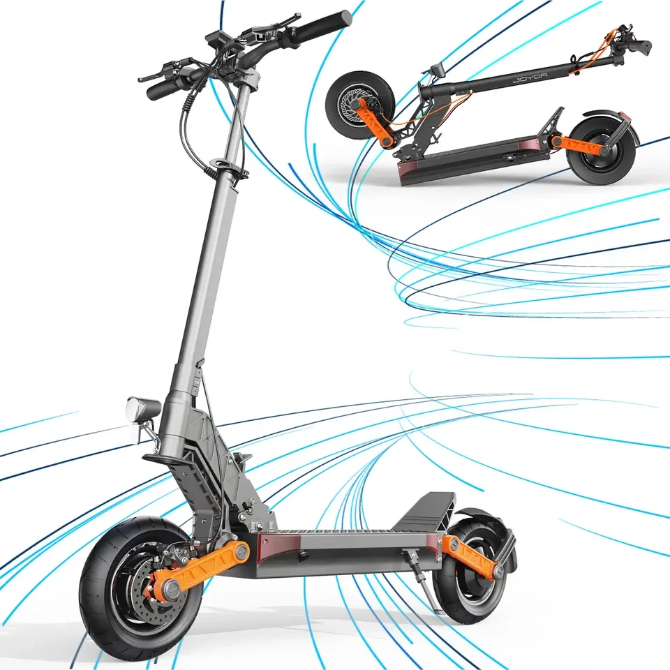 China Professional Manufacturer 60V 18AH 10-inch Pneumatic Tires Safety And Bump Resistant Electric Folding Scooter