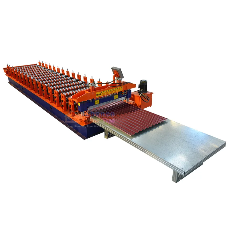 LIMING New design galvanized metal corrugated roll forming machines