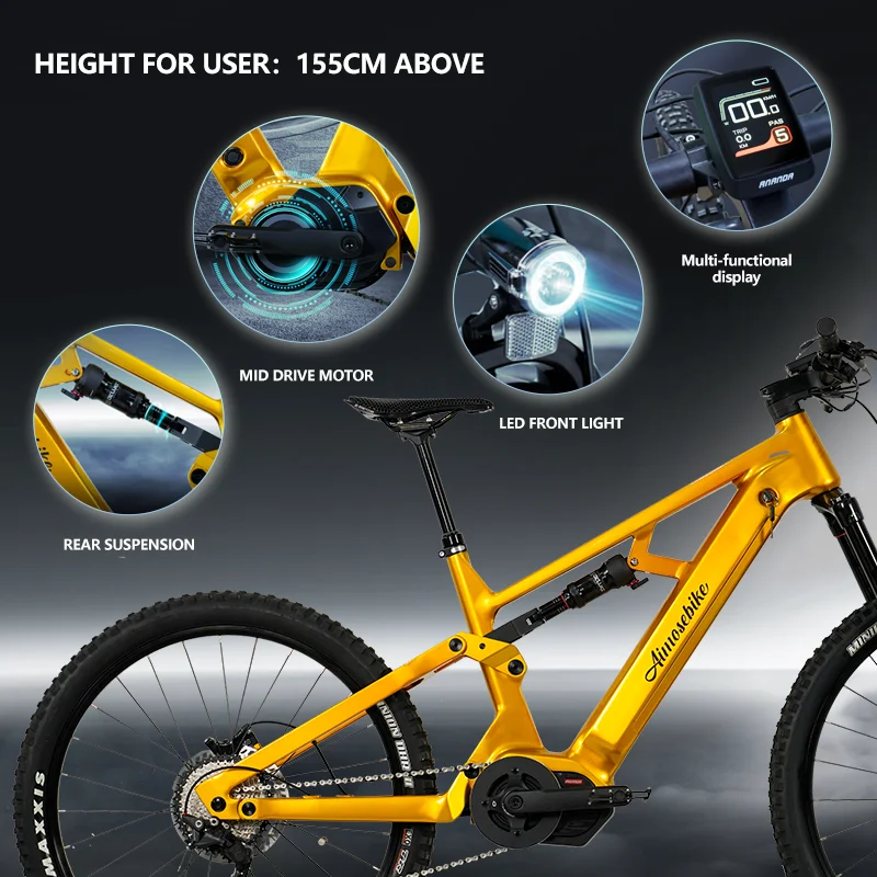 best sale 8 speed derailleur electric bicycle 29 inch e bike with 14ah lithium battery
