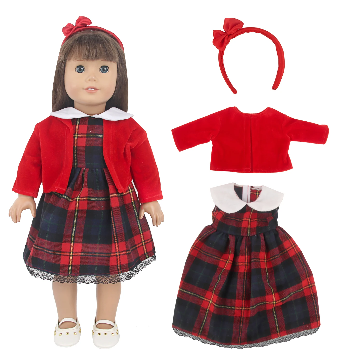 New Outfit Clothes Baby Doll Clothes Doll Accessories Clothes For 45cm Baby Dolls
