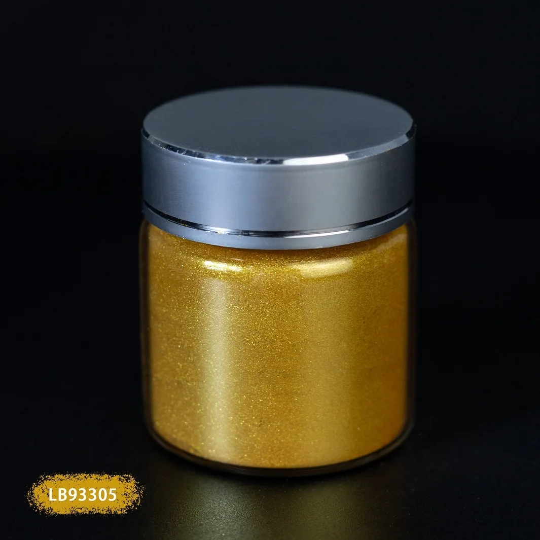 Gold Pearl Pigment Powder, Golden Luster Pearl Pigment