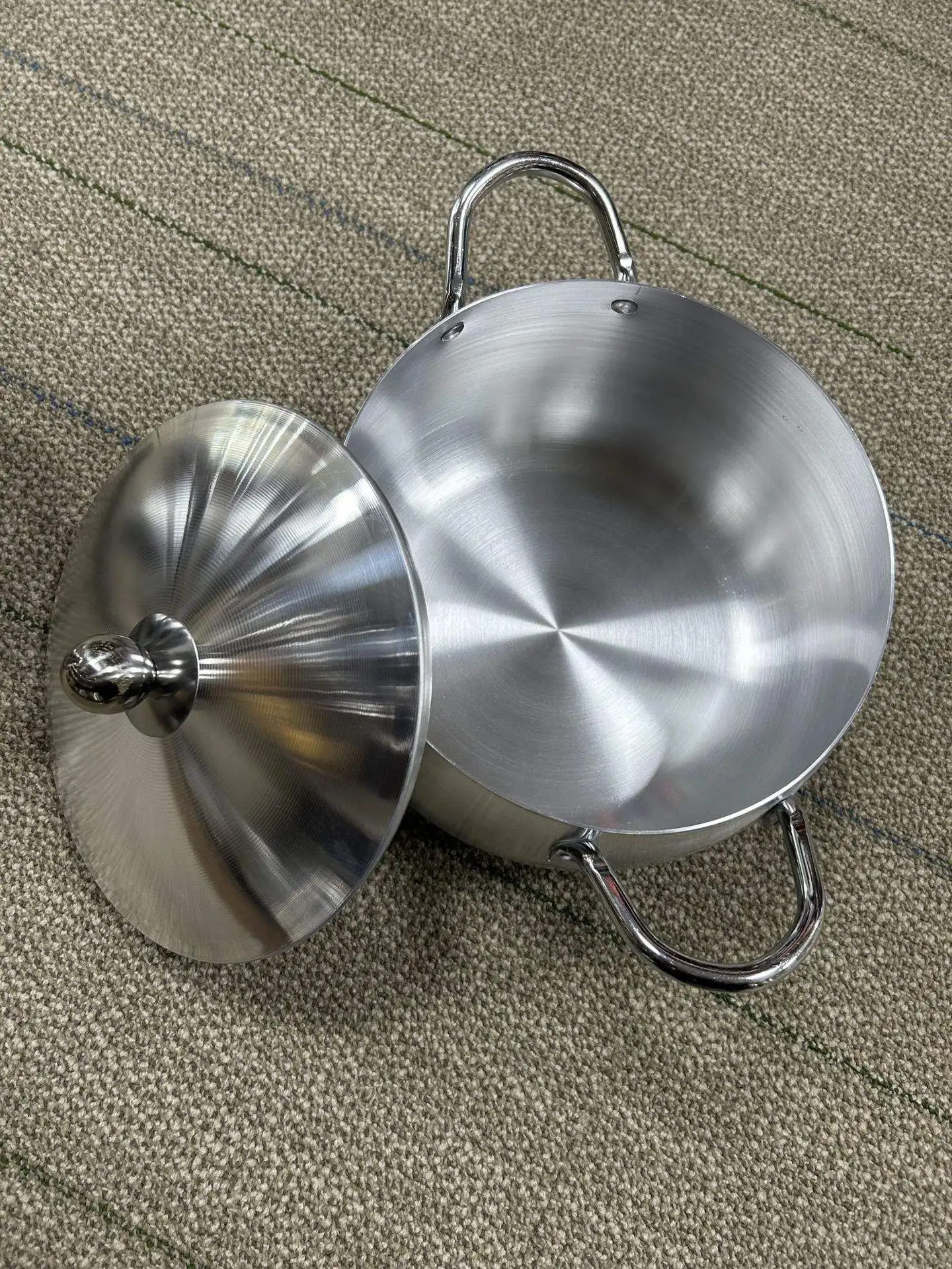 Chinese supplier korean soup pots disposable soup pots cooking pot with mixer