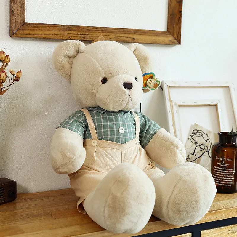 Fresh Design Teddy Bear Plush Toy 40/55/80/100cm Big Teddy Bear For Girls Boys Manufacturer Custom Teddy Bear Skin