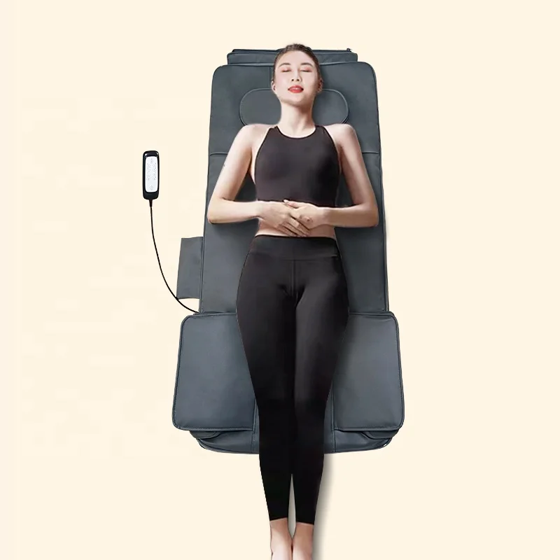 New design electric quality motor sponge thickness waist stretch relax small size yoga mat airbag massage mattress