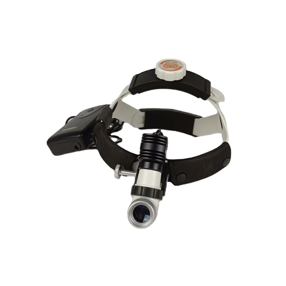 Professional Medical Ent Instruments Surgical Portable Led Head Light Rechargeable Li-ion Battery