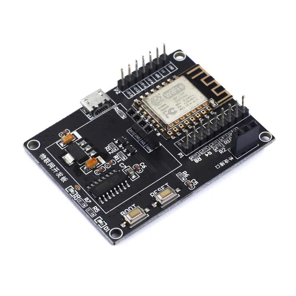 ESP8266 IoT Development Board + DHT11 humidity sensor +0.96 oled Display SDK Programming ESP-12F Wifi Module Small System Board