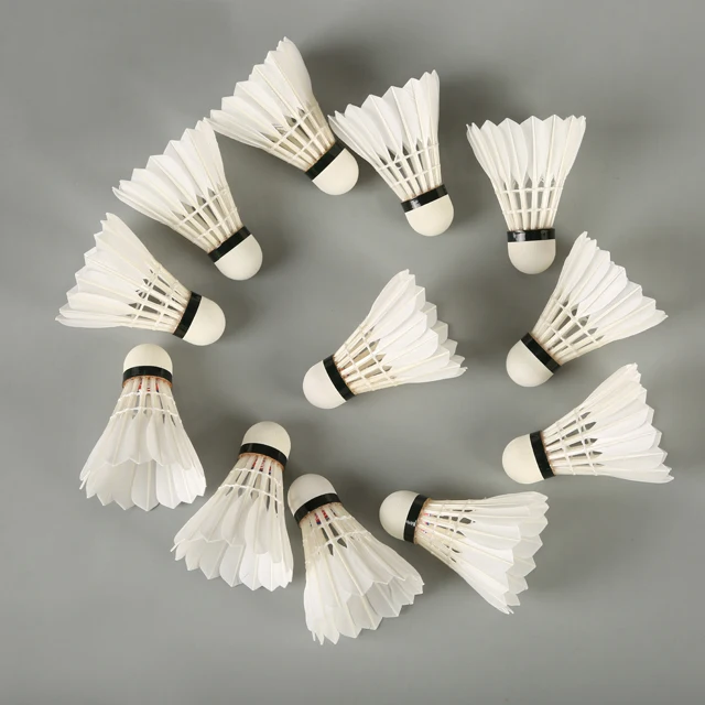 Top Grade  Lingmei 90 Class A Goose Feather Badminton Shuttlecock Approved by BWF