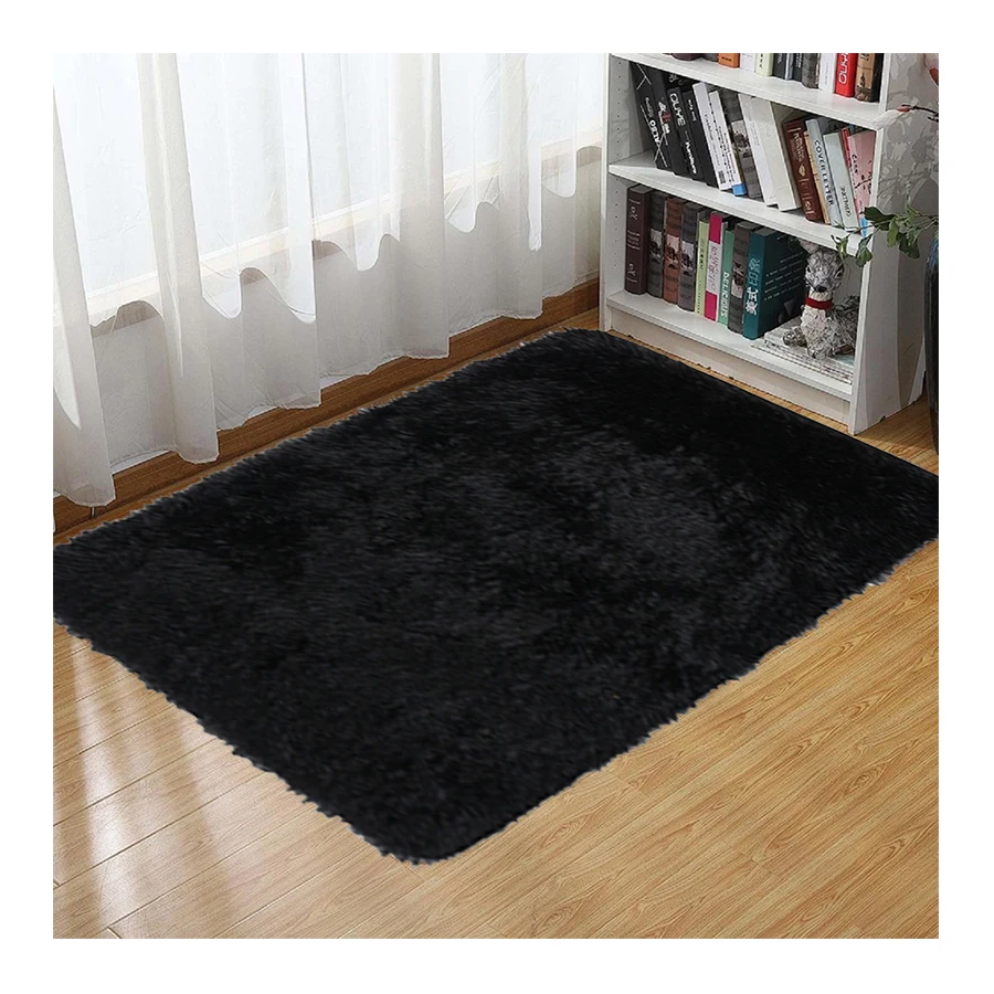Tie ding-brown tapis pour les chambres grandes zones moelleuses moelleux modernes lovernes