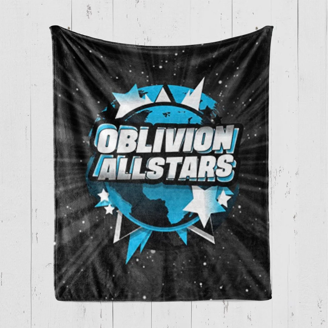 Factory Wholesale Cheerleader Picture Sublimation Blanket Sublimation Printing Flannel Custom Double Down Blanket