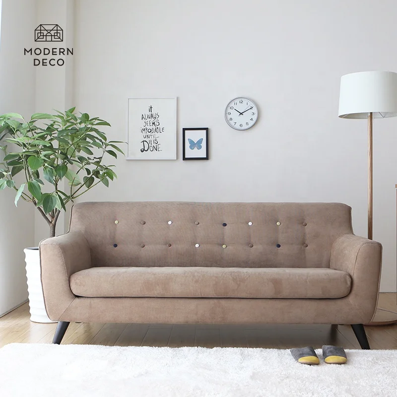 
modern fabric sofa 3er sofas canape soffa bank home furniture upholstered scandinavian high quality custom made from factory 