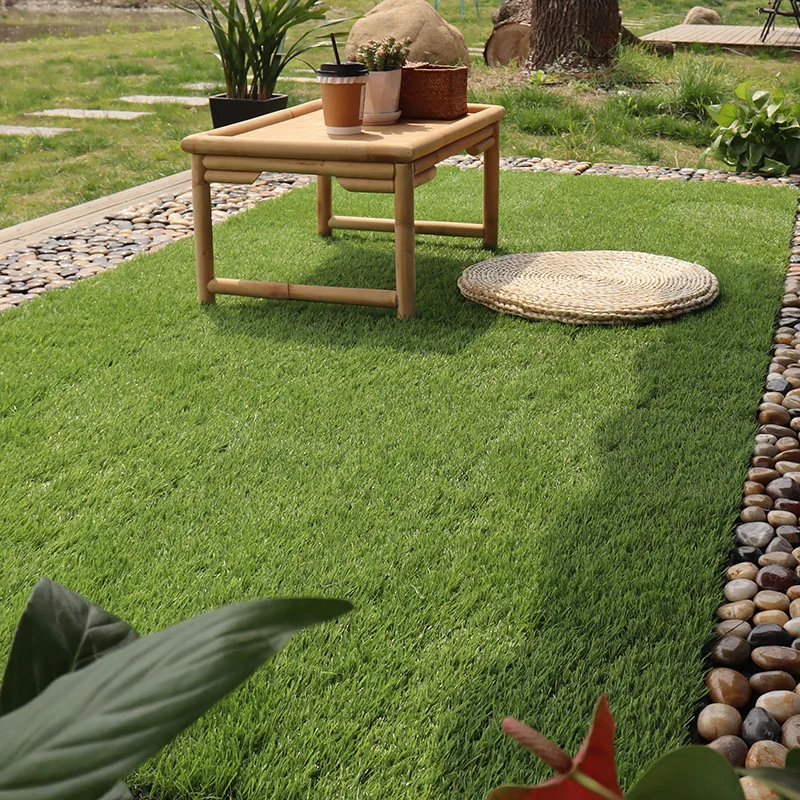 Ultra-Dense And Thickened Artificial Turf, Water-Proof, Thick, Weather-Resistant Home Balcony Decoration, Artificial Turf
