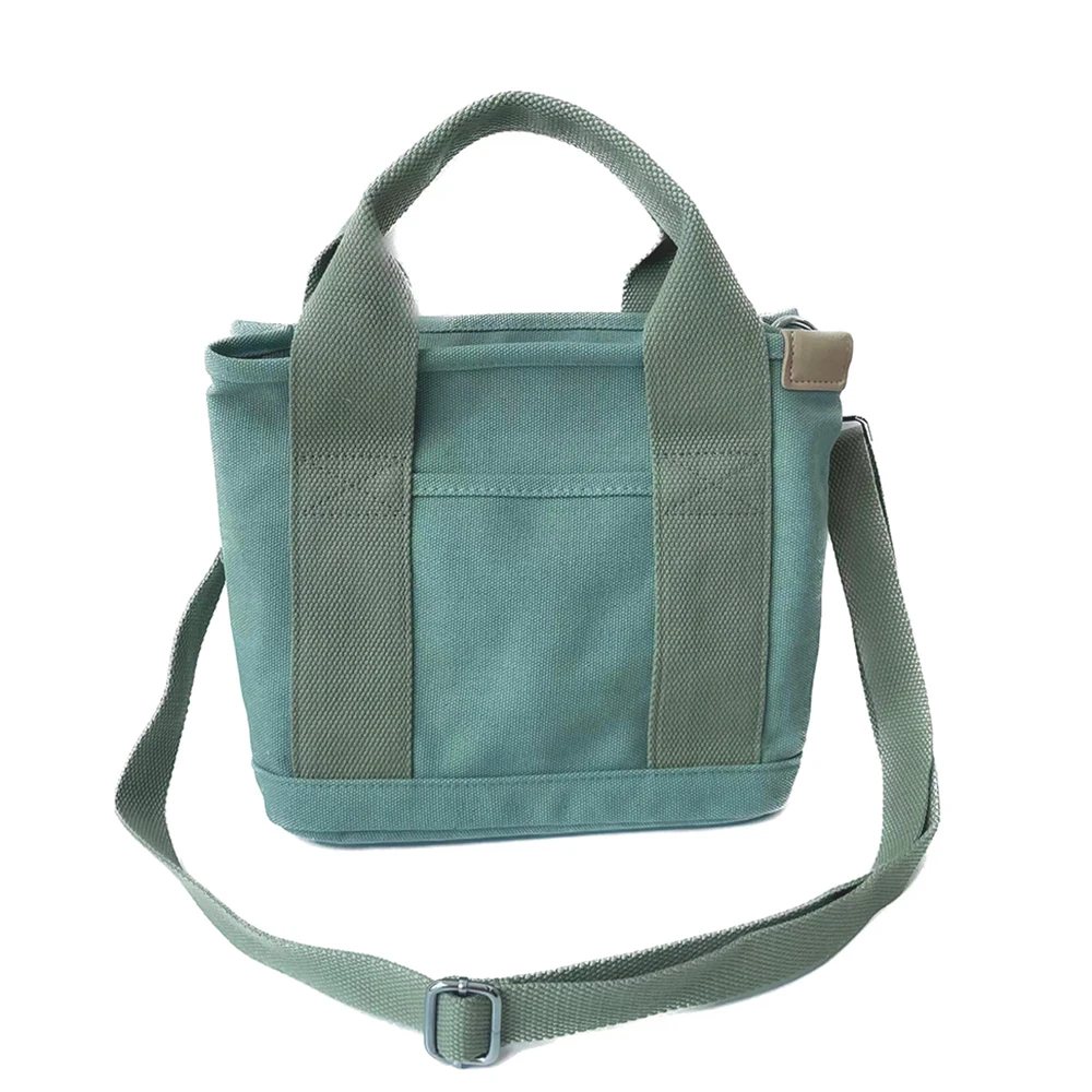 Coton tote bag de colores Fashion Multicolor Canvas Tote Bag with custom printed logo for college